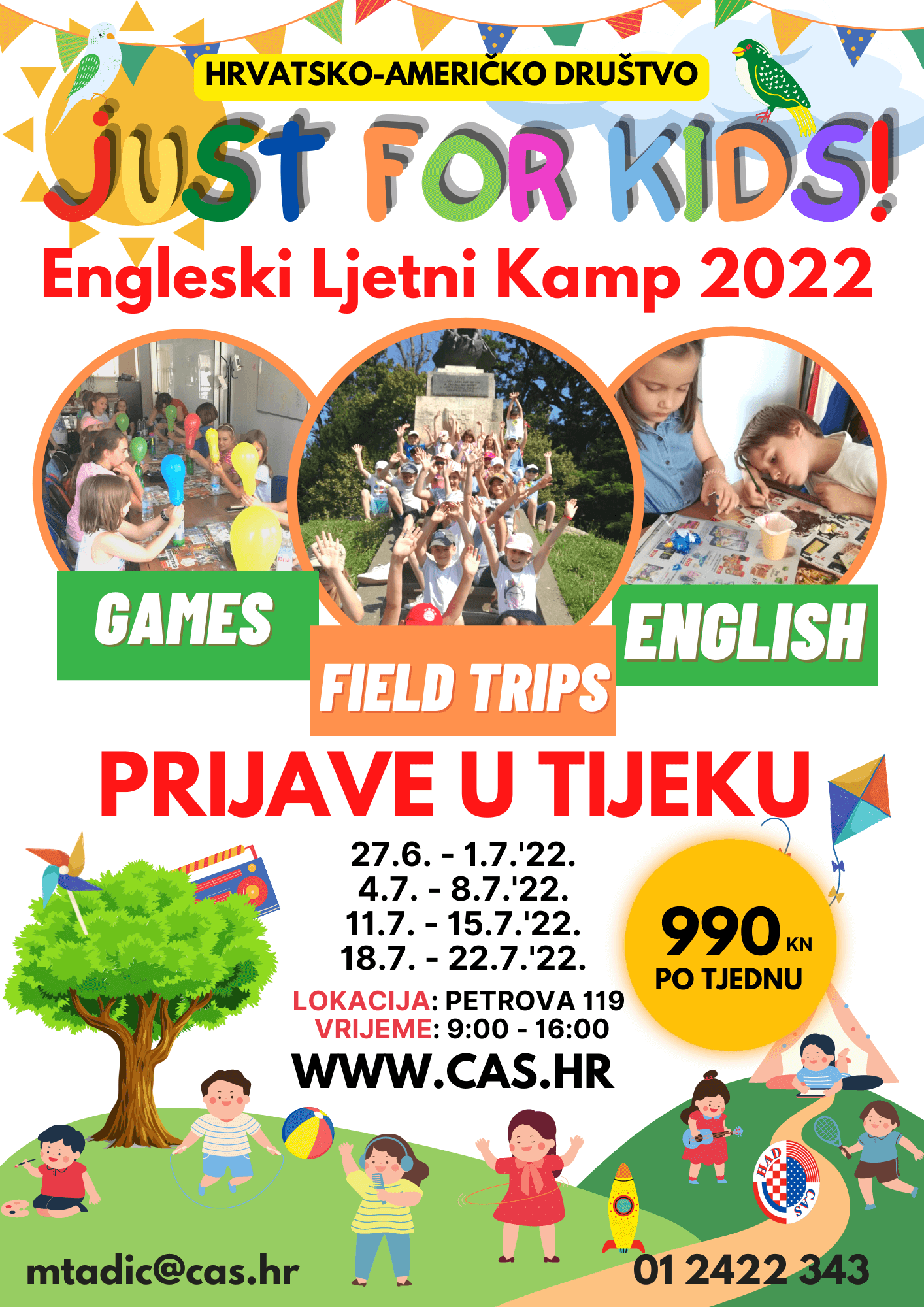 Engleski Ljetni Kamp u Zagrebu